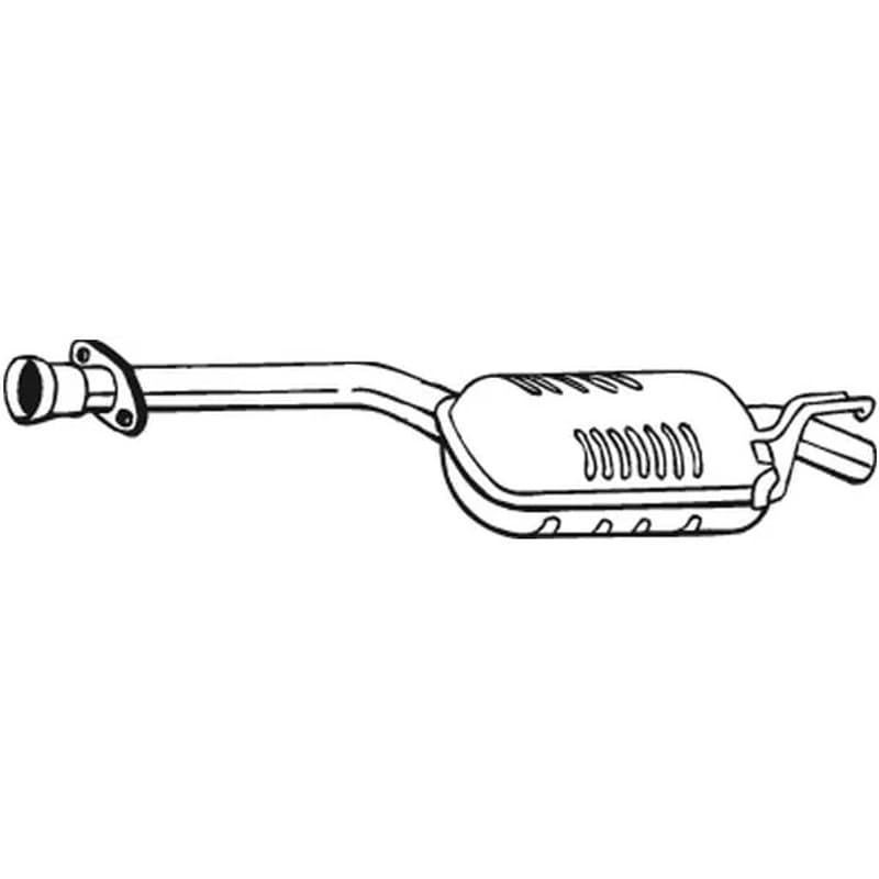 BOSAL vidurinis duslintuvas 175-135