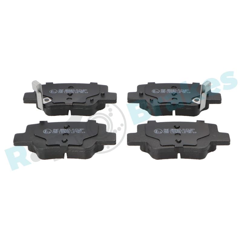 RAPBRAKES stabdžių trinkelių rinkinys, diskinis stabdys R-P1320