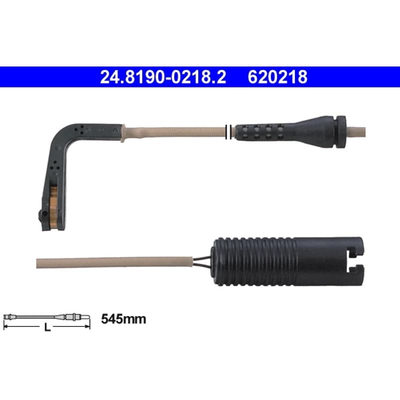 ATE įspėjimo kontaktas, stabdžių trinkelių susidėvėjimas 24.8190-0218.2