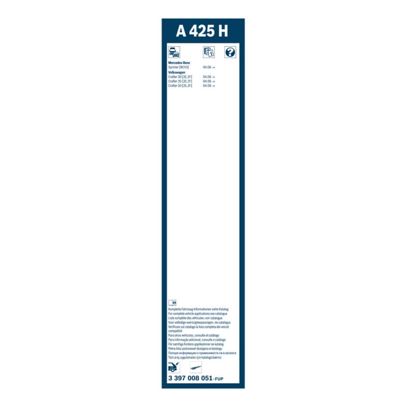 BOSCH 3 397 008 051 valytuvai