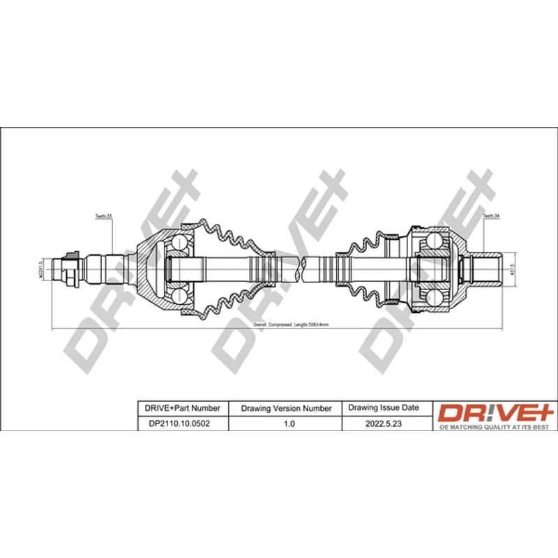 DRVE pusašis DP2110.10.0502