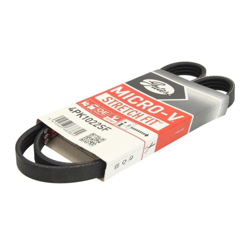 GATES V formos rumbuoti diržai 4PK1022SF