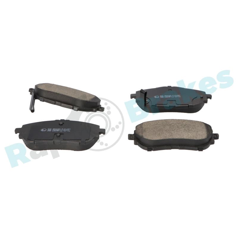 RAPBRAKES stabdžių trinkelių rinkinys, diskinis stabdys R-P1350