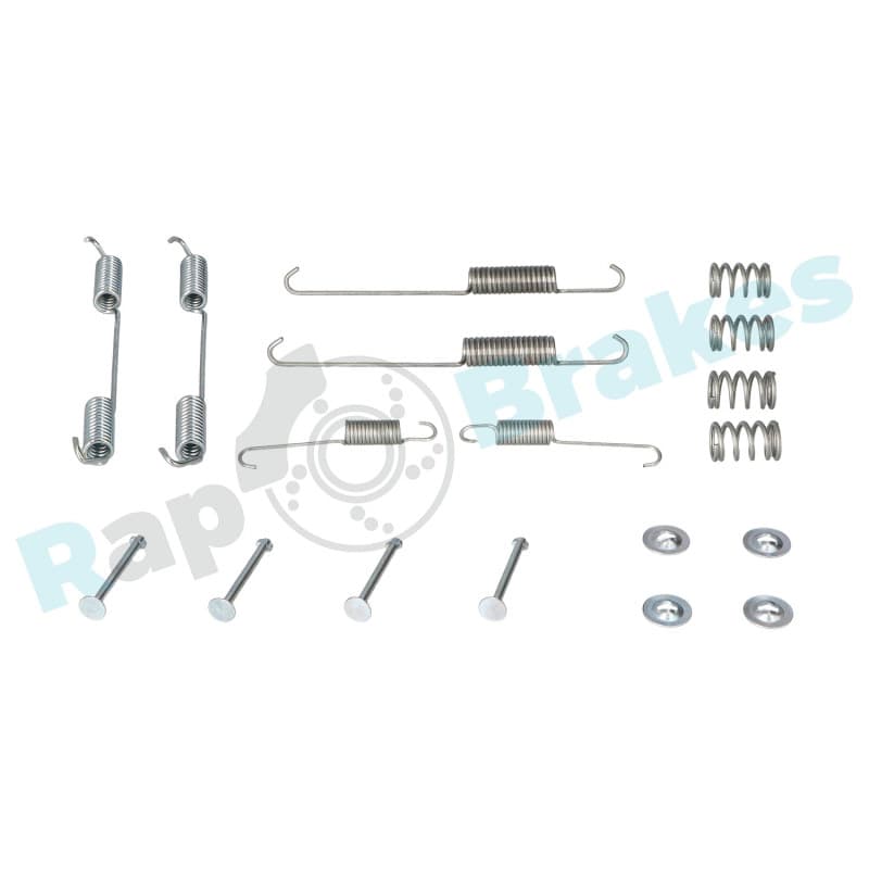 RAPBRAKES priedų komplektas, stabdžių trinkelės R-T0034