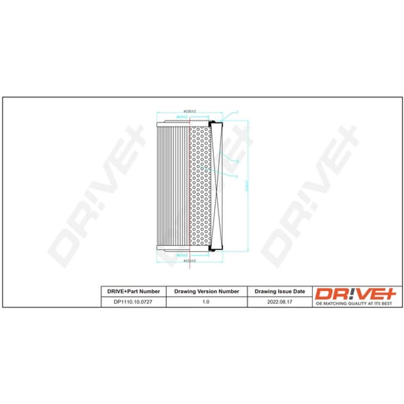 DRVE oro filtras DP1110.10.0727