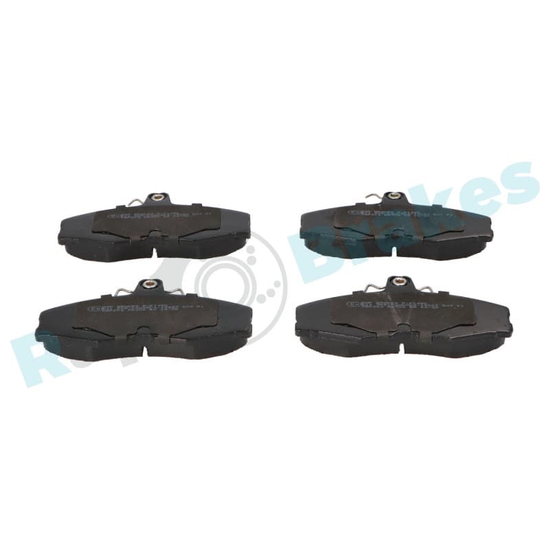 RAPBRAKES stabdžių trinkelių rinkinys, diskinis stabdys R-P1450