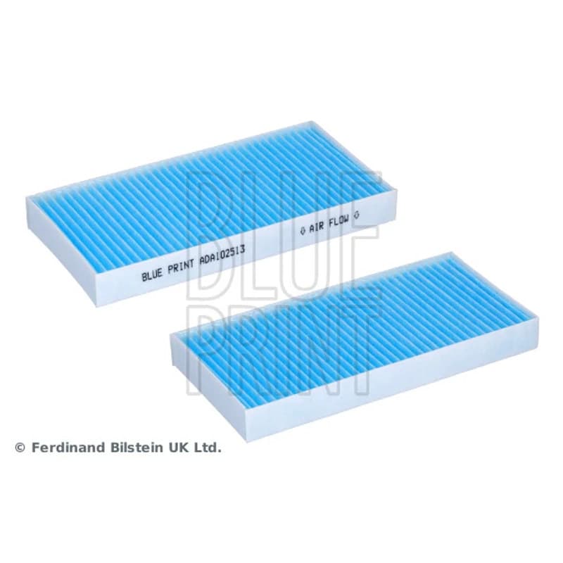 BLUEPRINT filtrų rinkinys, kabinos oras ADA102513