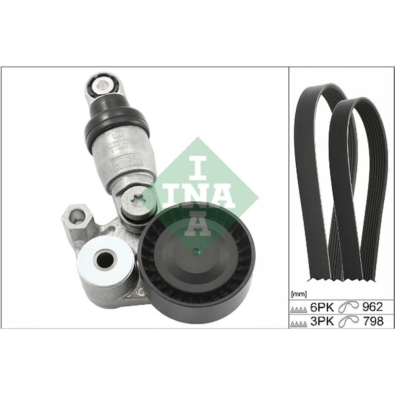 SCHAEFFLERINA V formos rumbuotas diržas, komplektas 529 0431 10