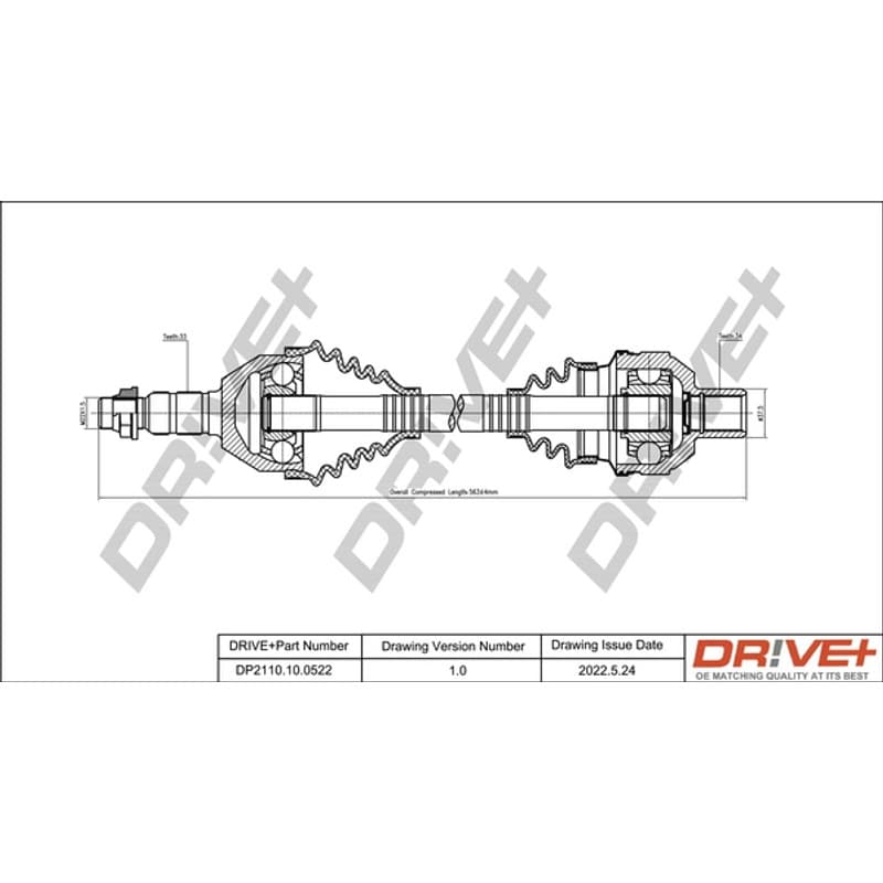 DRVE pusašis DP2110.10.0522