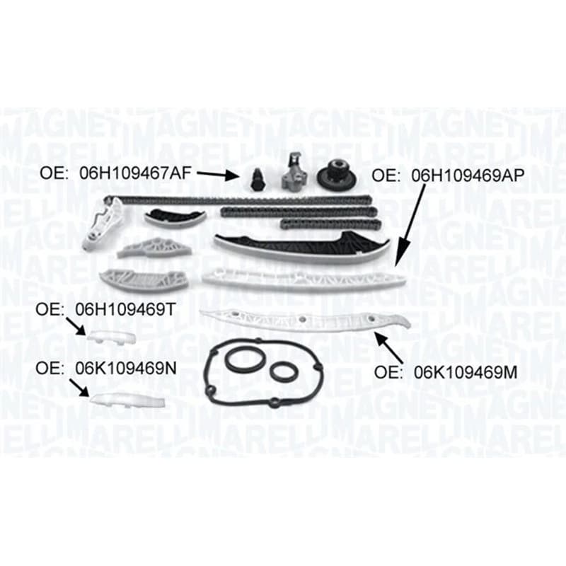 MAGNETIMARELLI paskirstymo grandinės komplektas 341500001370