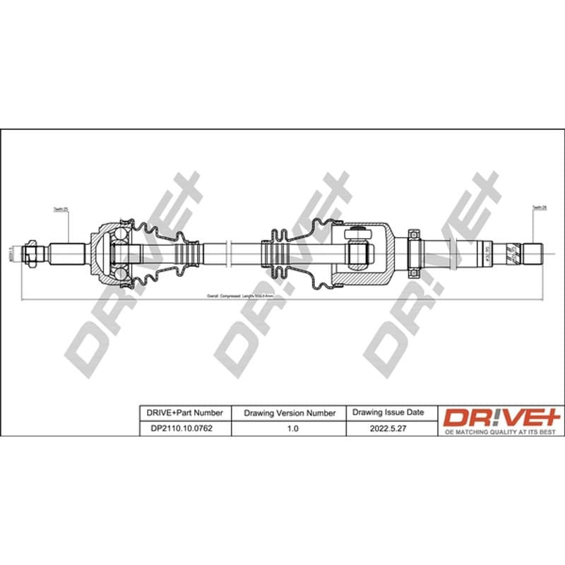 DRVE pusašis DP2110.10.0762