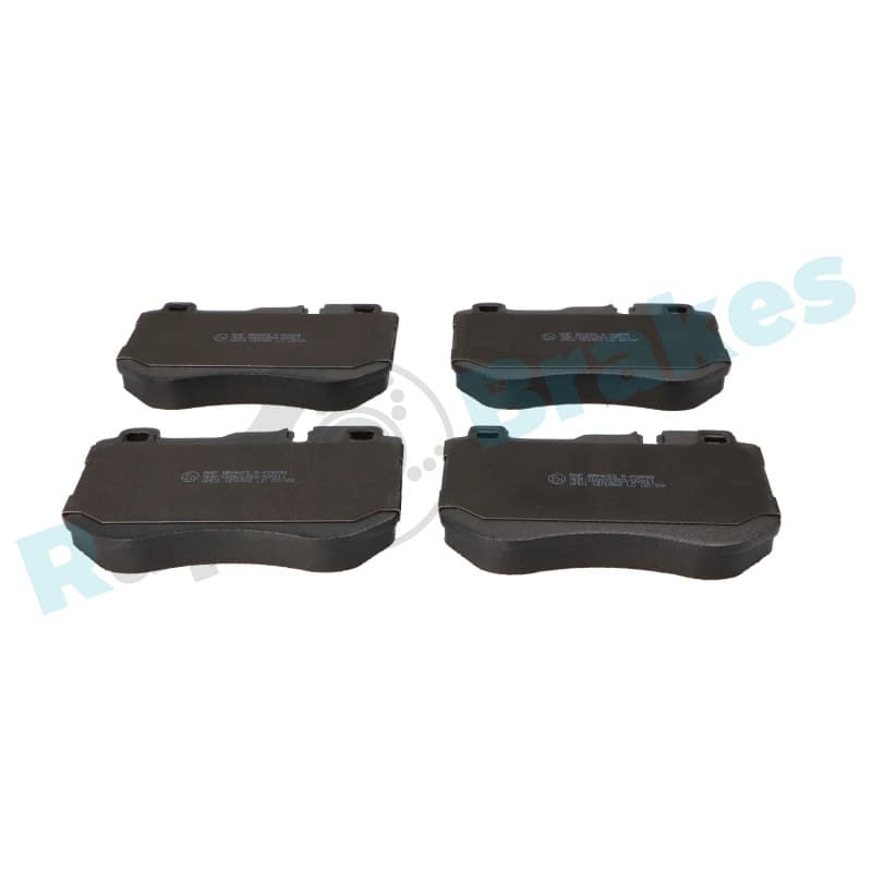 RAPBRAKES stabdžių trinkelių rinkinys, diskinis stabdys R-P0898