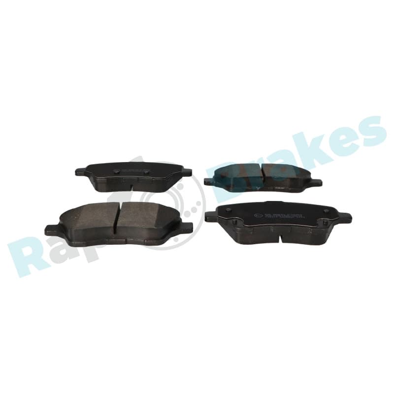 RAPBRAKES stabdžių trinkelių rinkinys, diskinis stabdys R-P0803