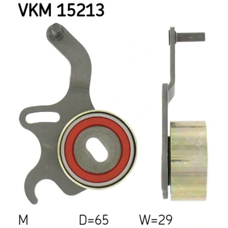 SKF VKM 15213 įtempiklio skriemulys, paskirstymo diržas