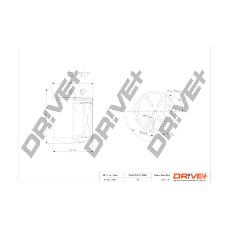 DRVE kuro filtras DP1110.13.0288