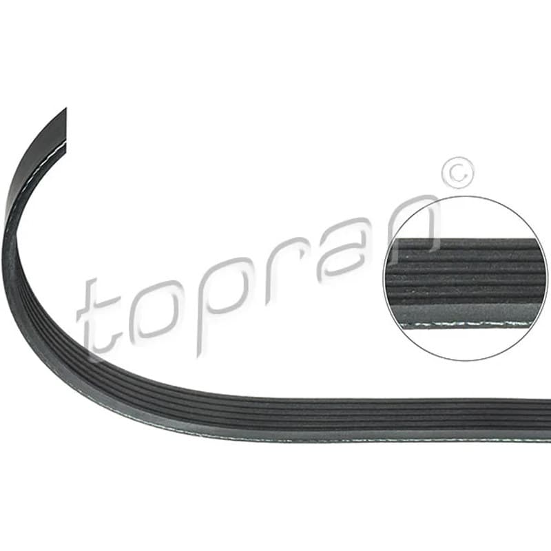 TOPRAN 722 384 V formos rumbuoti diržai