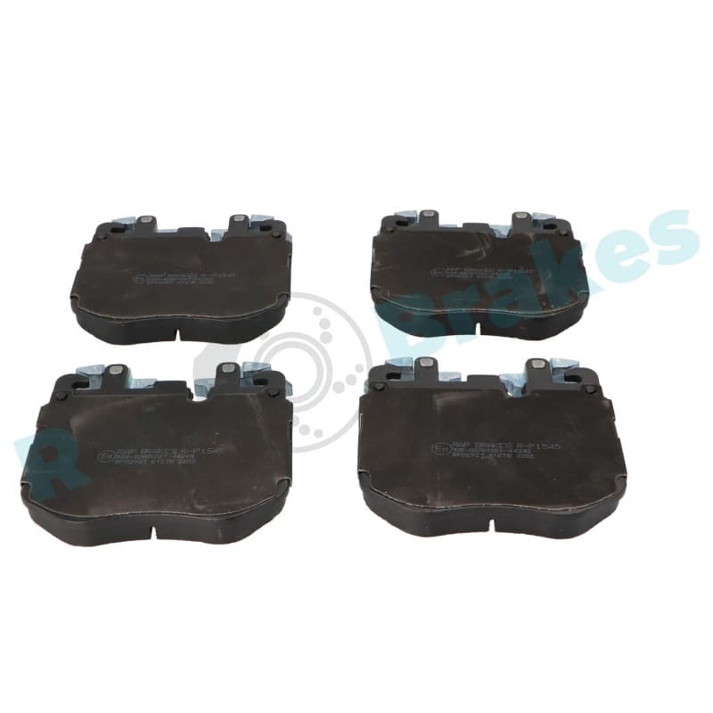 RAPBRAKES stabdžių trinkelių rinkinys, diskinis stabdys R-P1545