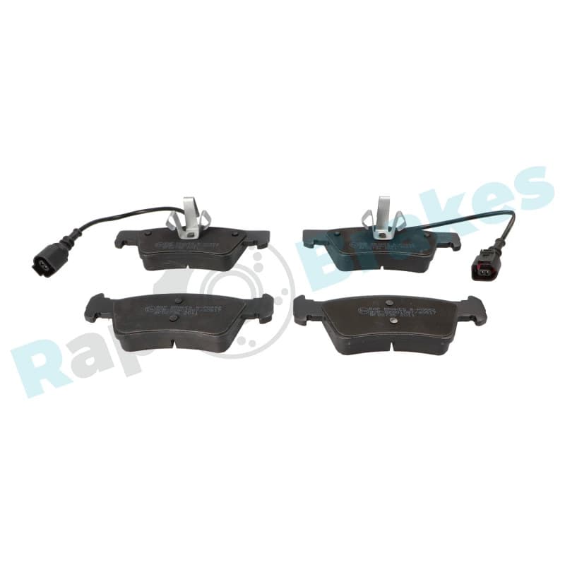 RAPBRAKES stabdžių trinkelių rinkinys, diskinis stabdys R-P0552