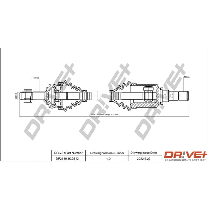 DRVE pusašis DP2110.10.0512