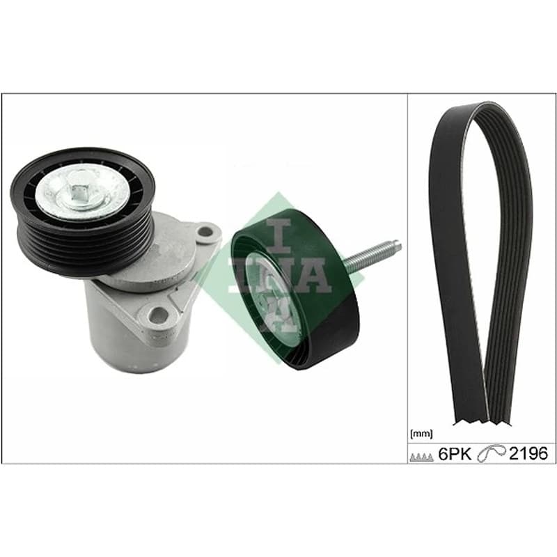 SCHAEFFLERINA V formos rumbuotas diržas, komplektas 529 0219 10
