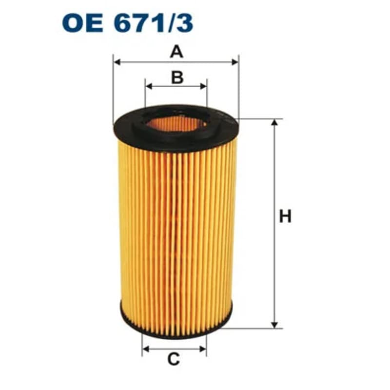 FILTRON Alyvos filtras OE 671/3