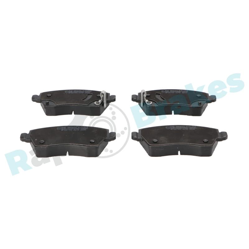 RAPBRAKES stabdžių trinkelių rinkinys, diskinis stabdys R-P1319