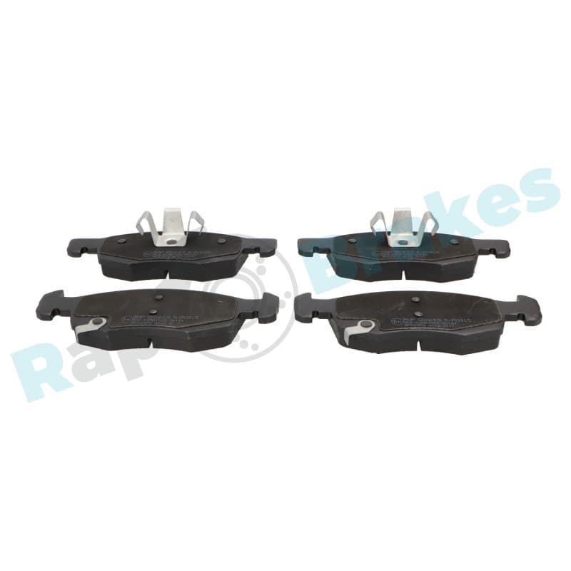 RAPBRAKES stabdžių trinkelių rinkinys, diskinis stabdys R-P0915