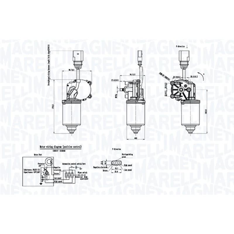 MAGNETIMARELLI valytuvo variklis 064053012010
