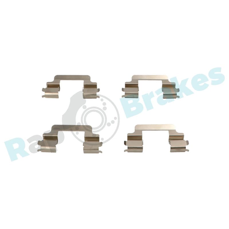 RAPBRAKES R-U0322 priedų komplektas, diskinių stabdžių trinkelės