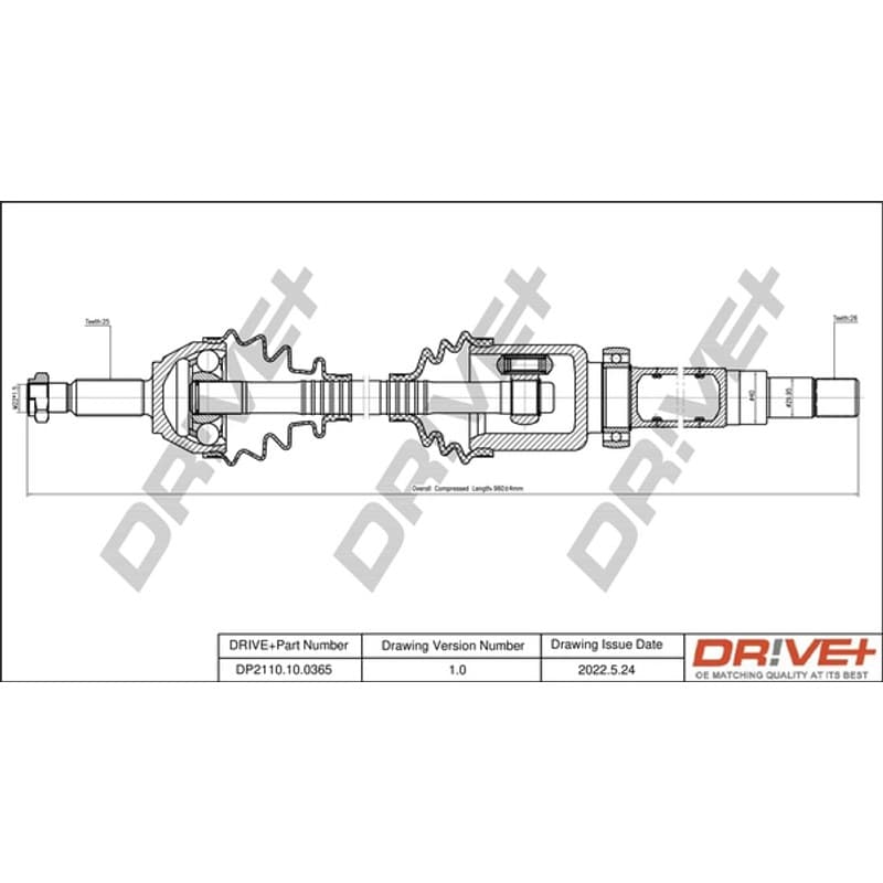 DRVE pusašis DP2110.10.0365