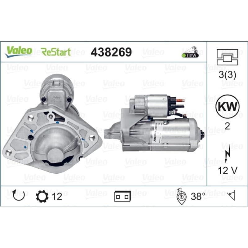 VALEO starteris 438269