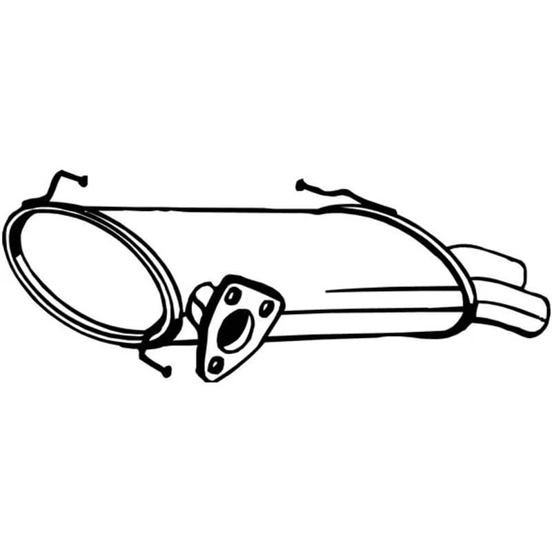 BOSAL galinis duslintuvas 135-129