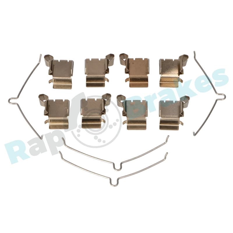 RAPBRAKES R-U0266 priedų komplektas, diskinių stabdžių trinkelės