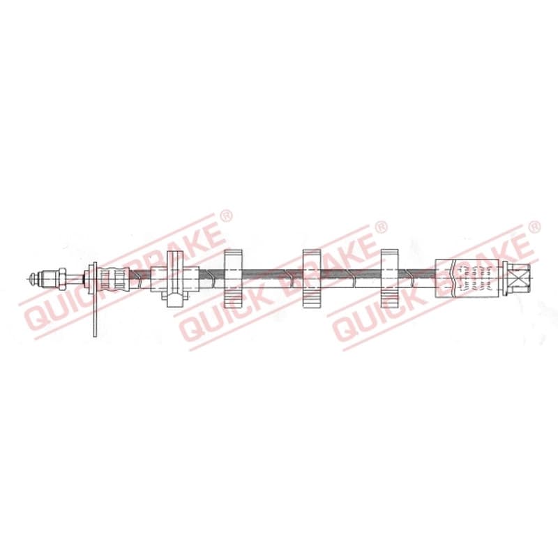 QUICKBRAKE stabdžių žarnelė 32.985