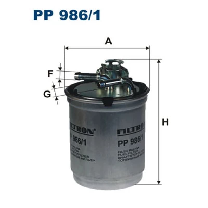 FILTRON PP 986/1 Kuro filtras