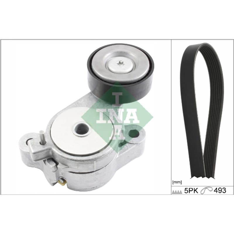 SCHAEFFLERINA V formos rumbuotas diržas, komplektas 529 0340 10