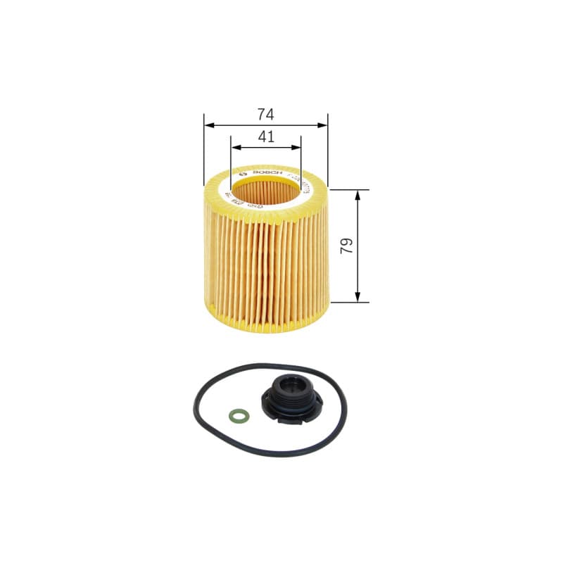 BOSCH F 026 407 175 alyvos filtras