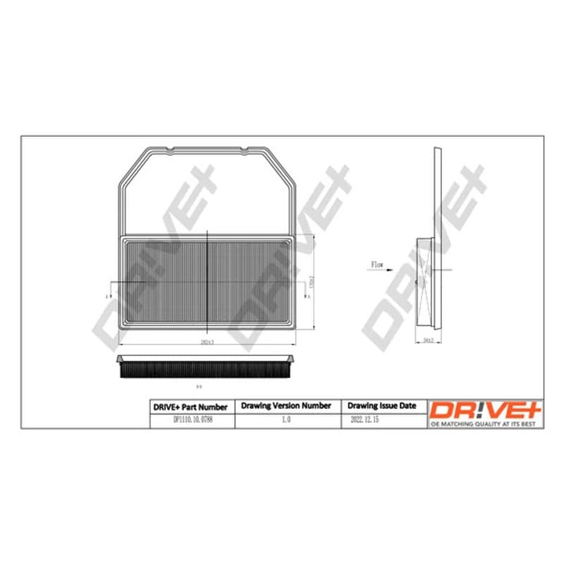DRVE oro filtras DP1110.10.0788