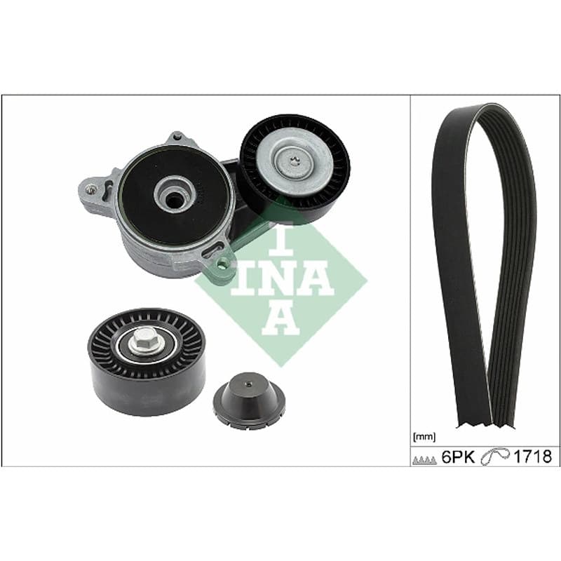 SCHAEFFLERINA V formos rumbuotas diržas, komplektas 529 0515 10