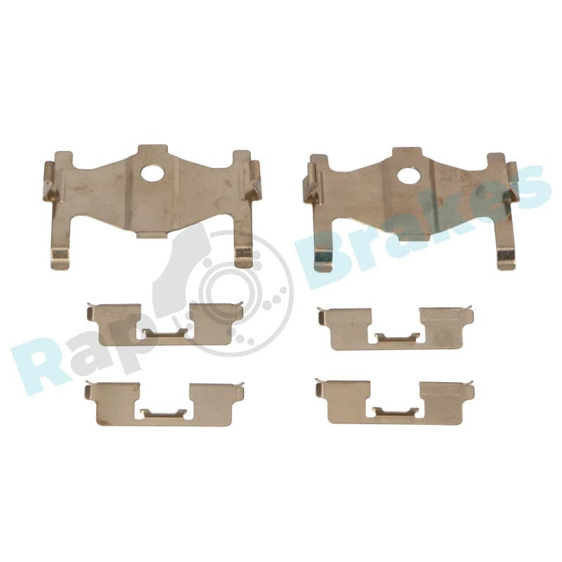 RAPBRAKES R-U0128 priedų komplektas, diskinių stabdžių trinkelės