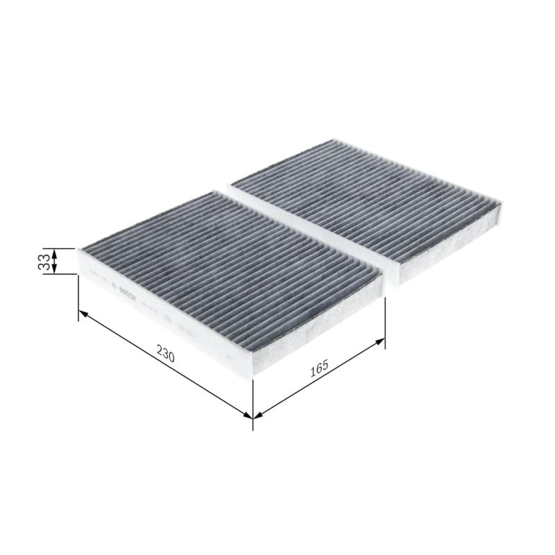 BOSCH 1 987 435 578 filtras, salono oras