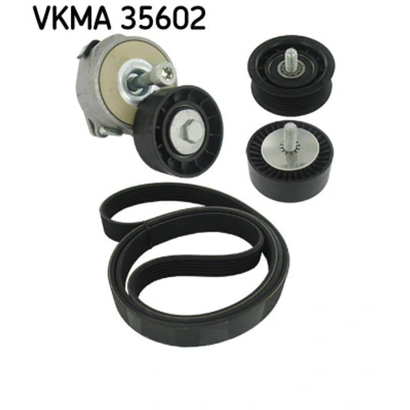 SKF VKMA 35602 V formos rumbuotas diržas, komplektas