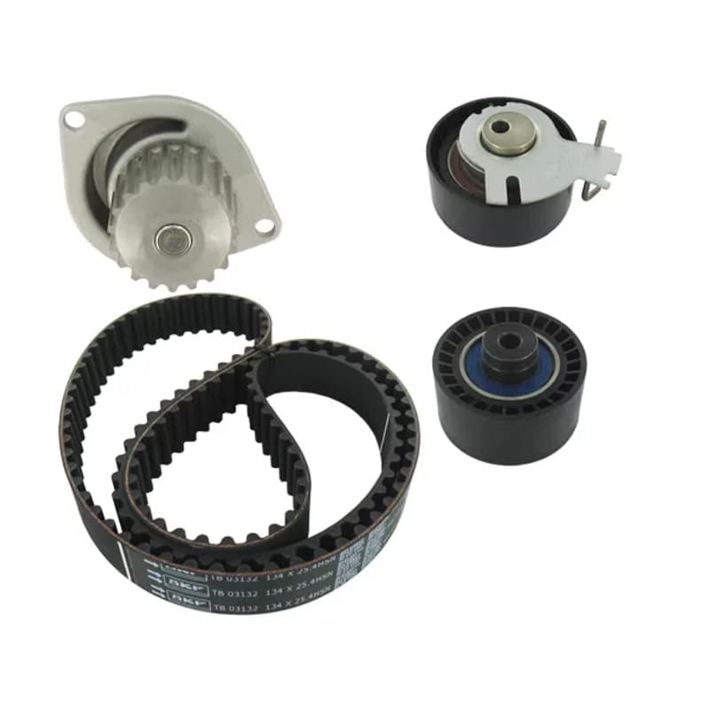 SKF VKMC 03256 vandens siurblio ir paskirstymo diržo komplektas