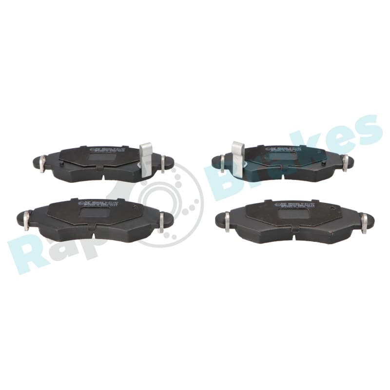 RAPBRAKES stabdžių trinkelių rinkinys, diskinis stabdys R-P1157