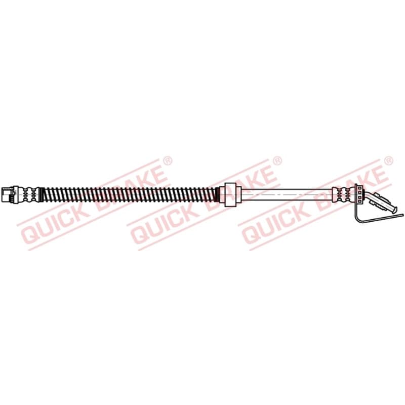 QUICKBRAKE stabdžių žarnelė 32.829