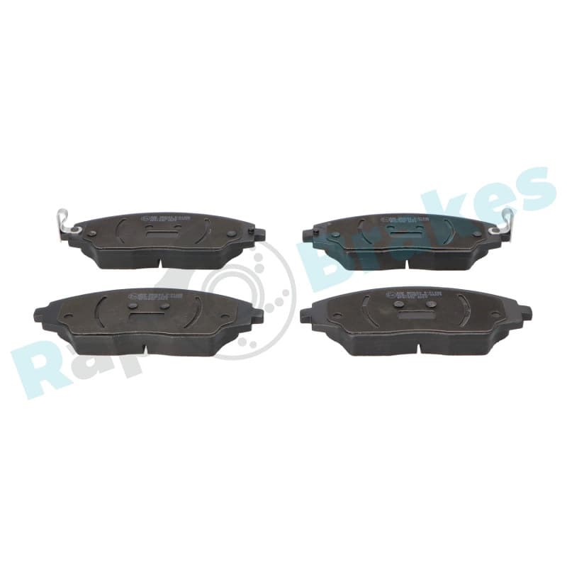 RAPBRAKES stabdžių trinkelių rinkinys, diskinis stabdys R-P1338