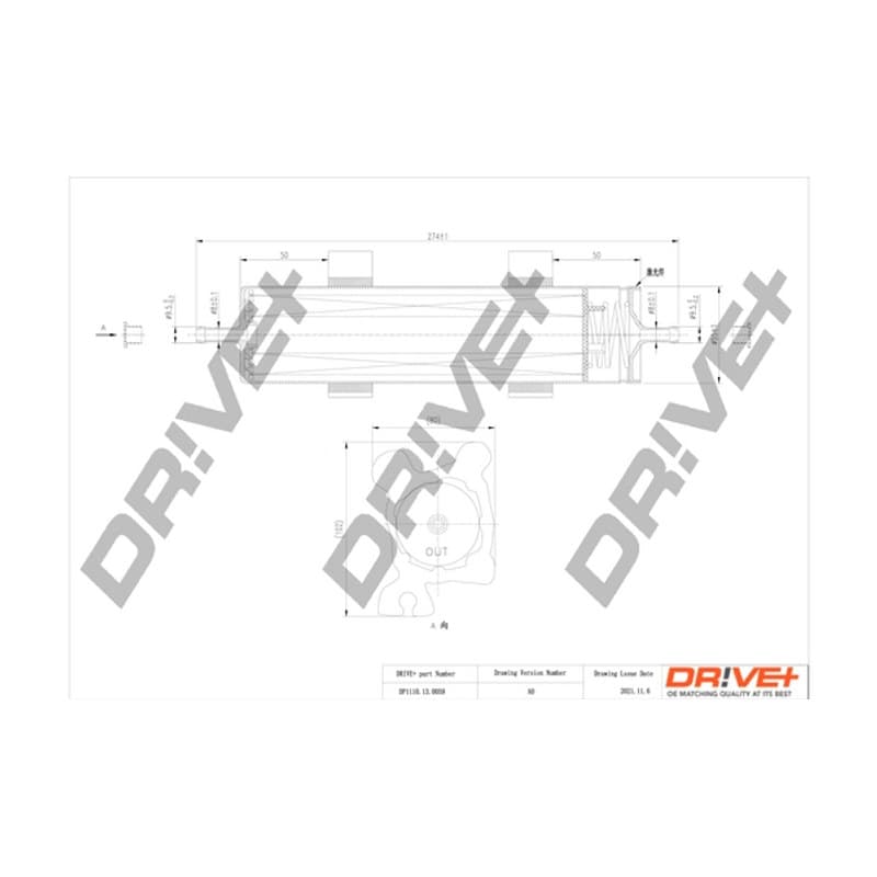 DRVE kuro filtras DP1110.13.0059