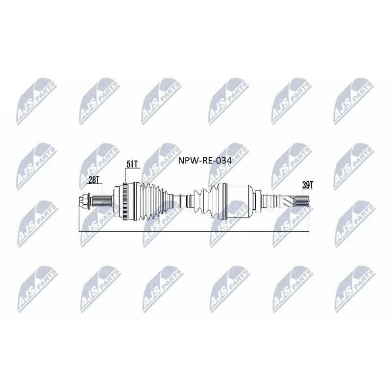 NTY pusašis NPW-RE-034