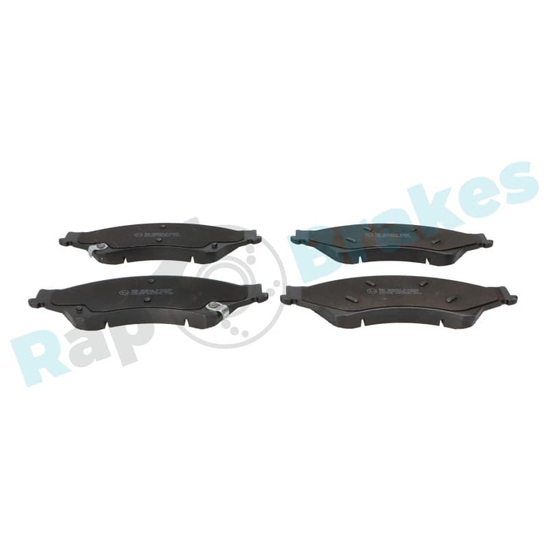 RAPBRAKES stabdžių trinkelių rinkinys, diskinis stabdys R-P0835