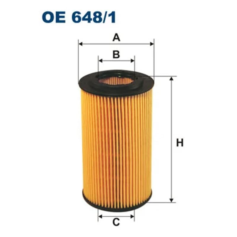 FILTRON Alyvos filtras OE 648/1